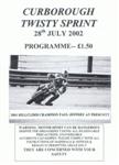 Programme cover of Curborough Sprint Course, 28/07/2002