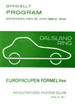 Programme cover of Dalsland Ring, 30/06/1968