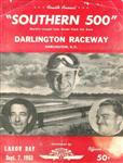Programme cover of Darlington Raceway, 07/09/1953