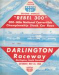 Programme cover of Darlington Raceway, 10/05/1958