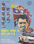 Programme cover of Darlington Raceway, 15/04/1973