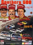 Programme cover of Darlington Raceway, 06/09/1987