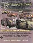 Programme cover of Daytona International Speedway, 06/02/1966