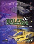 Programme cover of Daytona International Speedway, 02/02/2003