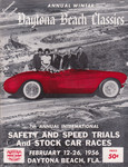 Programme cover of Daytona Beach Road Course, 26/02/1956