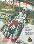 Programme cover of Daytona International Speedway, 16/03/1969