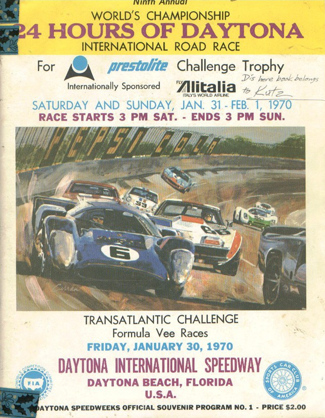 1970 World Sportscar Championship Programmes | The Motor Racing ...