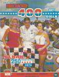 Programme cover of Daytona International Speedway, 04/07/1974