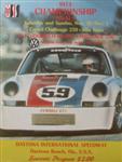Programme cover of Daytona International Speedway, 01/12/1974