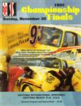 Programme cover of Daytona International Speedway, 30/11/1980