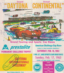 Brochure cover of Daytona International Speedway, 17/02/1963