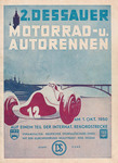 Programme cover of Dessau, 01/10/1950