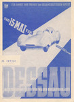 Programme cover of Dessau, 15/05/1955