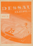 Programme cover of Dessau, 23/09/1956