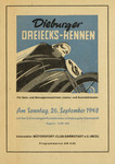 Programme cover of Dieburger Dreieck, 26/09/1948