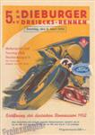 Programme cover of Dieburger Dreieck, 06/04/1952