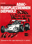 Programme cover of Diepholz Airfield, 24/07/1983