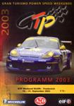 Programme cover of Dijon-Prenois, 21/09/2003
