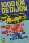 Programme cover of Dijon-Prenois, 22/04/1979