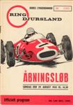 Programme cover of Ring Djursland, 29/08/1965