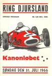 Programme cover of Ring Djursland, 31/07/1966