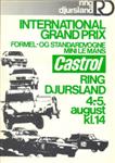 Programme cover of Ring Djursland, 05/08/1979