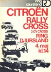 Programme cover of Ring Djursland, 04/05/1980