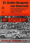 Programme cover of Dobratsch Hill Climb, 17/07/1977