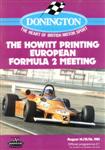 Programme cover of Donington Park Circuit, 16/08/1981