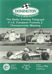 Programme cover of Donington Park Circuit, 27/08/1984