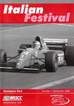 Programme cover of Donington Park Circuit, 01/09/2002