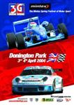 Programme cover of Donington Park Circuit, 04/04/2004