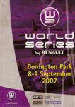 Programme cover of Donington Park Circuit, 09/09/2007
