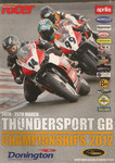 Programme cover of Donington Park Circuit, 25/03/2012