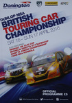 Programme cover of Donington Park Circuit, 17/04/2016