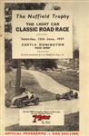 Programme cover of Donington Park Circuit, 12/06/1937