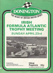 Programme cover of Donington Park Circuit, 23/04/1978