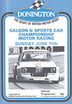 Programme cover of Donington Park Circuit, 11/06/1978
