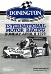 Programme cover of Donington Park Circuit, 08/04/1979