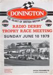 Programme cover of Donington Park Circuit, 10/06/1979