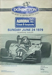 Programme cover of Donington Park Circuit, 24/06/1979