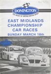 Programme cover of Donington Park Circuit, 16/03/1980
