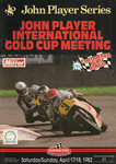 Programme cover of Donington Park Circuit, 18/04/1982