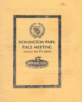 Programme cover of Donington Park Circuit, 30/06/1984