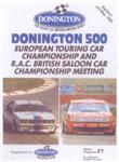 Programme cover of Donington Park Circuit, 05/05/1985
