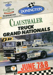 Programme cover of Donington Park Circuit, 08/06/1986