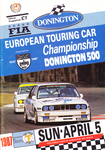 Programme cover of Donington Park Circuit, 05/04/1987