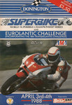 Programme cover of Donington Park Circuit, 04/04/1988