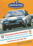 Programme cover of Donington Park Circuit, 29/04/1990