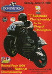Programme cover of Donington Park Circuit, 17/06/1990